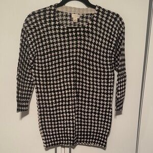 J. Crew Houndstooth Sweater